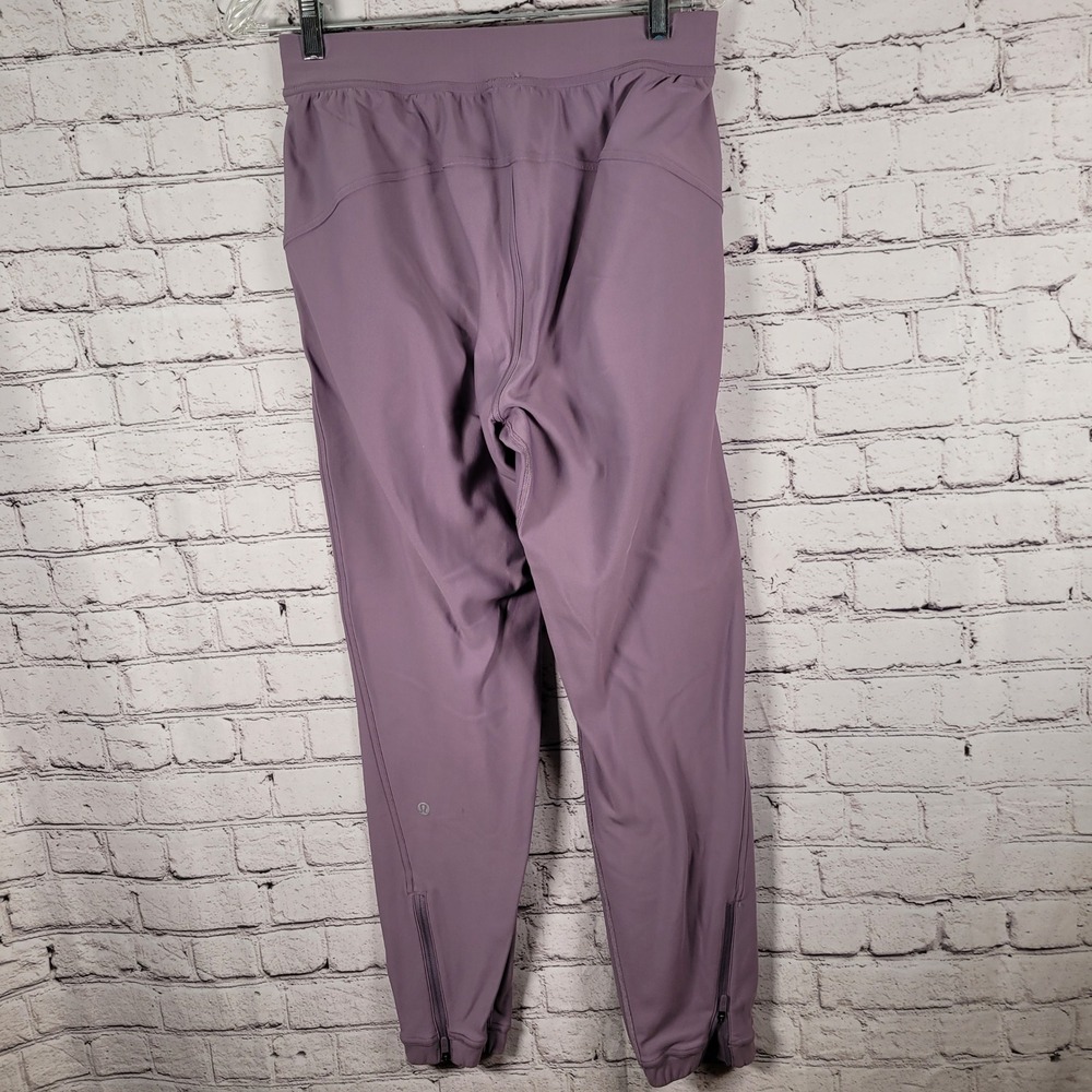 Lululemon Adaptive State Jogger Women 6 Purple Excellent Fleece Lined High Rise - Picture 3 of 8